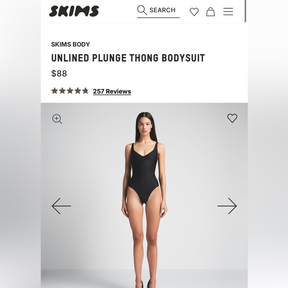 🔥 SKIMS PLUNGE BODYSUIT 🔥